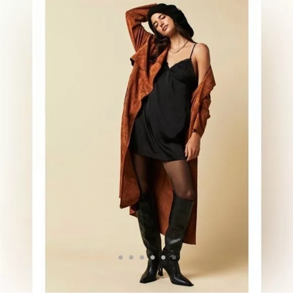 Free people Vegan Suede Trench size XS - Picture 2 of 8